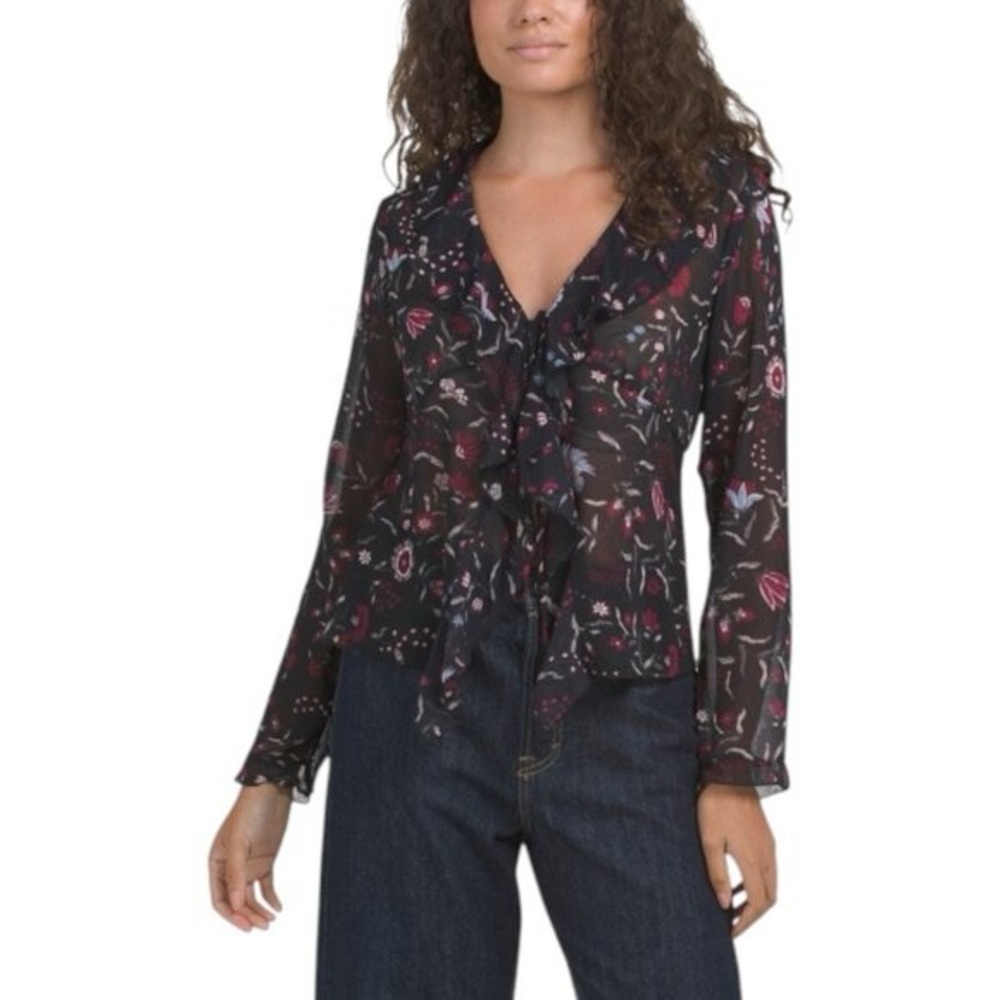 18”PTP Muse Republic Blouse + Sheer